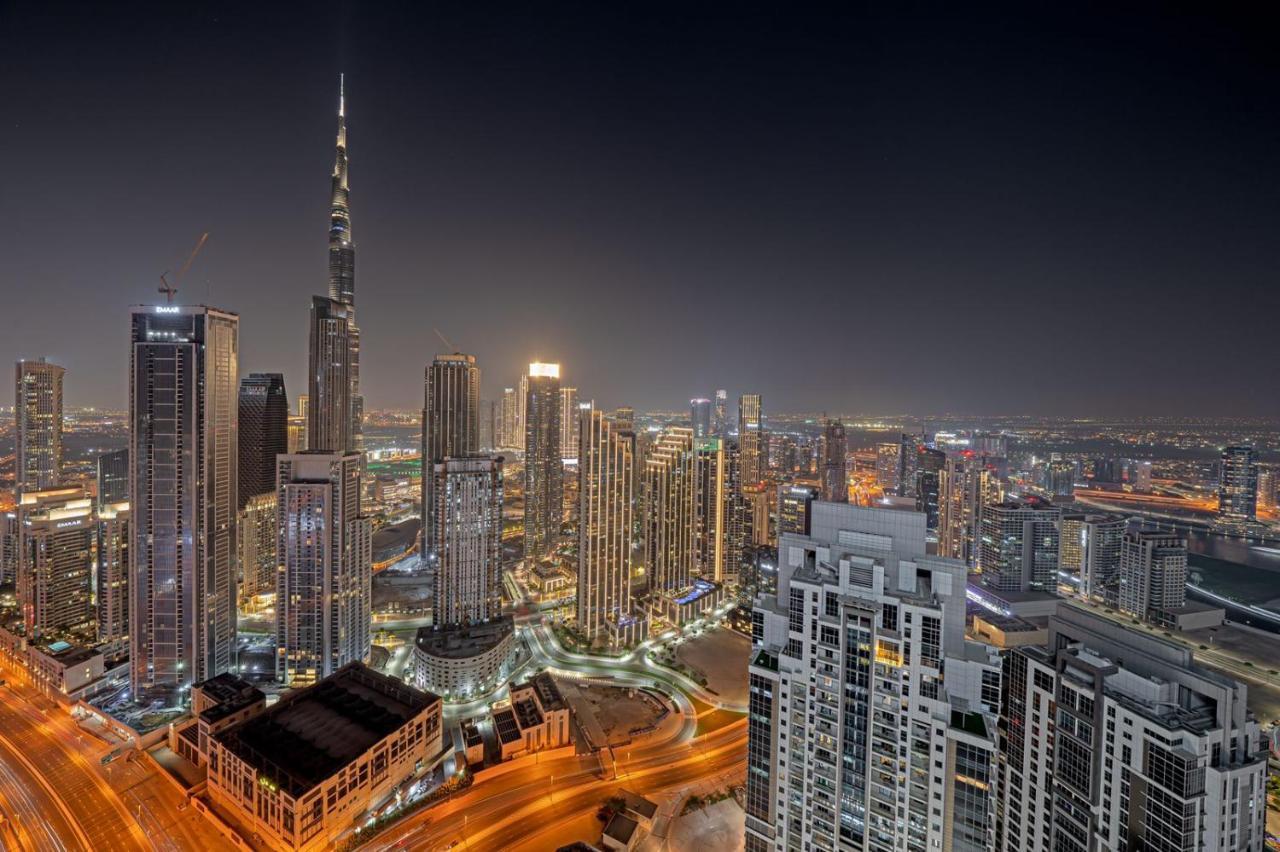 Paramount Midtown Deluxe 1 Bedroom Apartment With Full Burj-Khalifa View 두바이 외부 사진